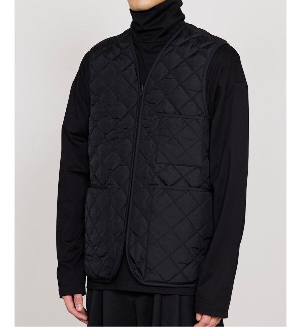 EDIFICE「Barbour for MARKAWARE & EDIFICE 別注 QUILTING VEST」|ダウン|