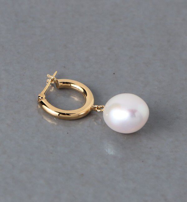 UNITED ARROWS「＜MARIHA＞月の夢 PRL フープピアス」|ピアス|