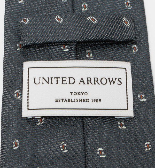 UNITED ARROWS「スモール ペイズリー ジャガード ネクタイ」|ネクタイ・蝶ネクタイ|