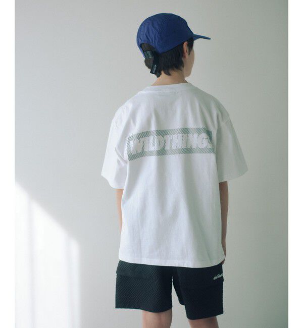 UNITED ARROWS green label relaxing「【別注】＜WILD THINGS＞ ロゴ ショートスリーブ Tシャツ / キッズ 140cm-160cm」|Tシャツ・カットソー|