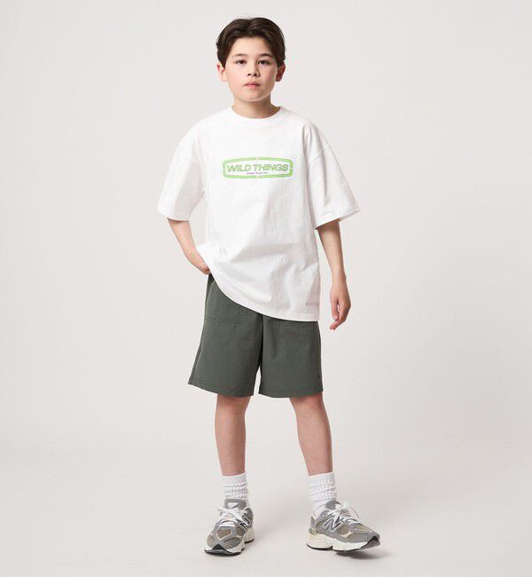 UNITED ARROWS green label relaxing「【別注】＜WILD THINGS＞ ロゴ ショートスリーブ Tシャツ / キッズ 140cm-160cm」|Tシャツ・カットソー|