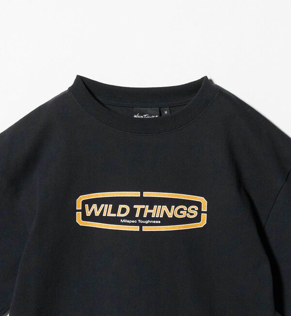 UNITED ARROWS green label relaxing「【別注】＜WILD THINGS＞ ロゴ ショートスリーブ Tシャツ / キッズ 140cm-160cm」|Tシャツ・カットソー|