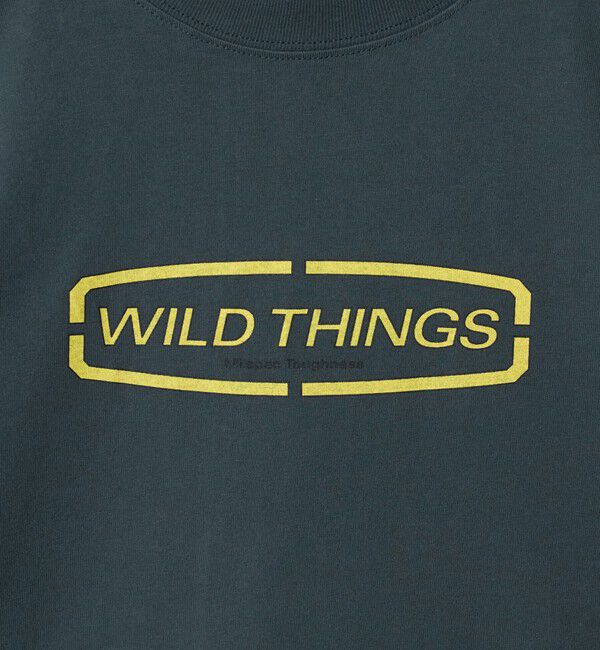 UNITED ARROWS green label relaxing「【別注】＜WILD THINGS＞ ロゴ ショートスリーブ Tシャツ / キッズ 140cm-160cm」|Tシャツ・カットソー|