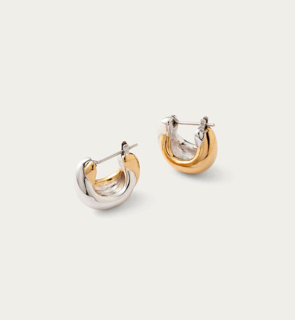 BEAUTY&YOUTH UNITED ARROWS「＜by Preek＞ミックス ボテロ フープ ピアス」|ピアス|