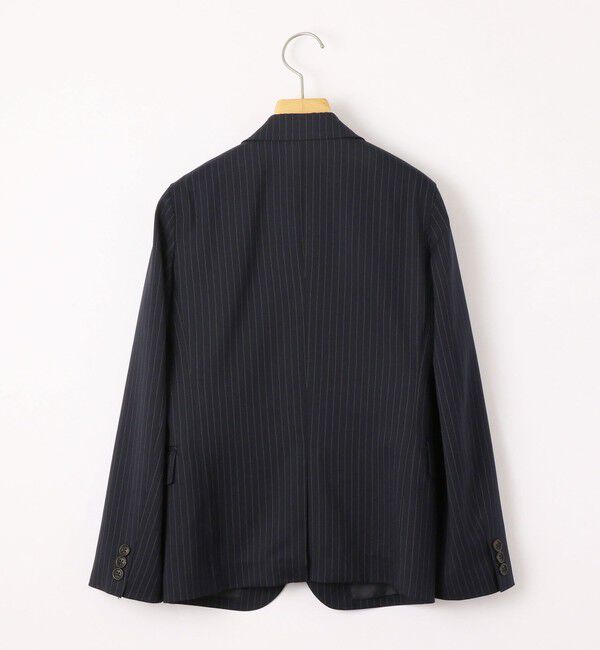 SHIPS KIDS「SHIPS KIDS:145～160cm / セレモニー ストライプ ジャケット」|テーラードジャケット|