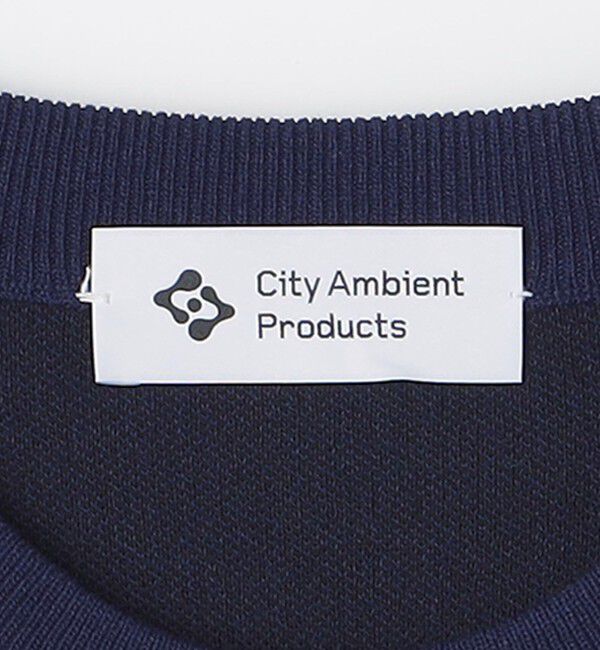 SHIPS「City Ambient Products:〈手洗い可能〉バイカラー クルーネック ニット」|ニット・セーター|