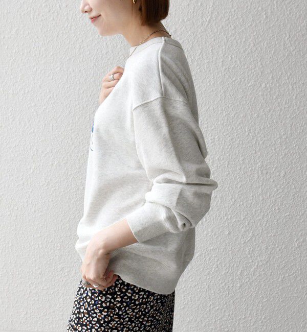 SHIPS any「《予約》【SHIPS any別注】THE KNiTS:〈洗濯機可能〉ロゴ プリント スウェット 26AW」|スウェット・ジャージ|