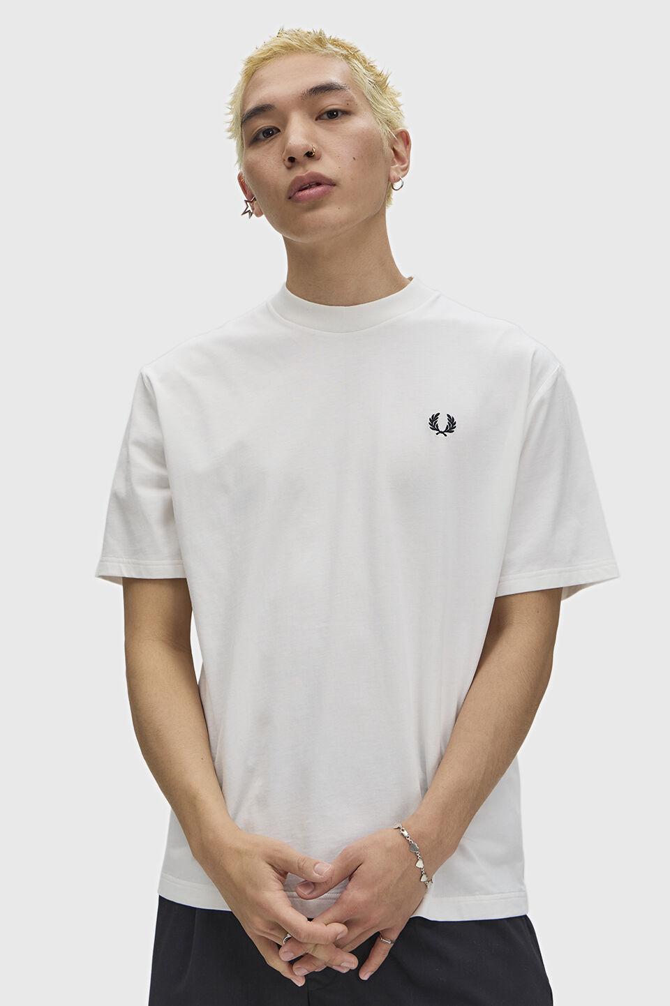 FRED PERRY 「Back Print Fred Perry Text T-Shirt／バックプリントフレッドペリーTシャツ」|Tシャツ・カットソー|