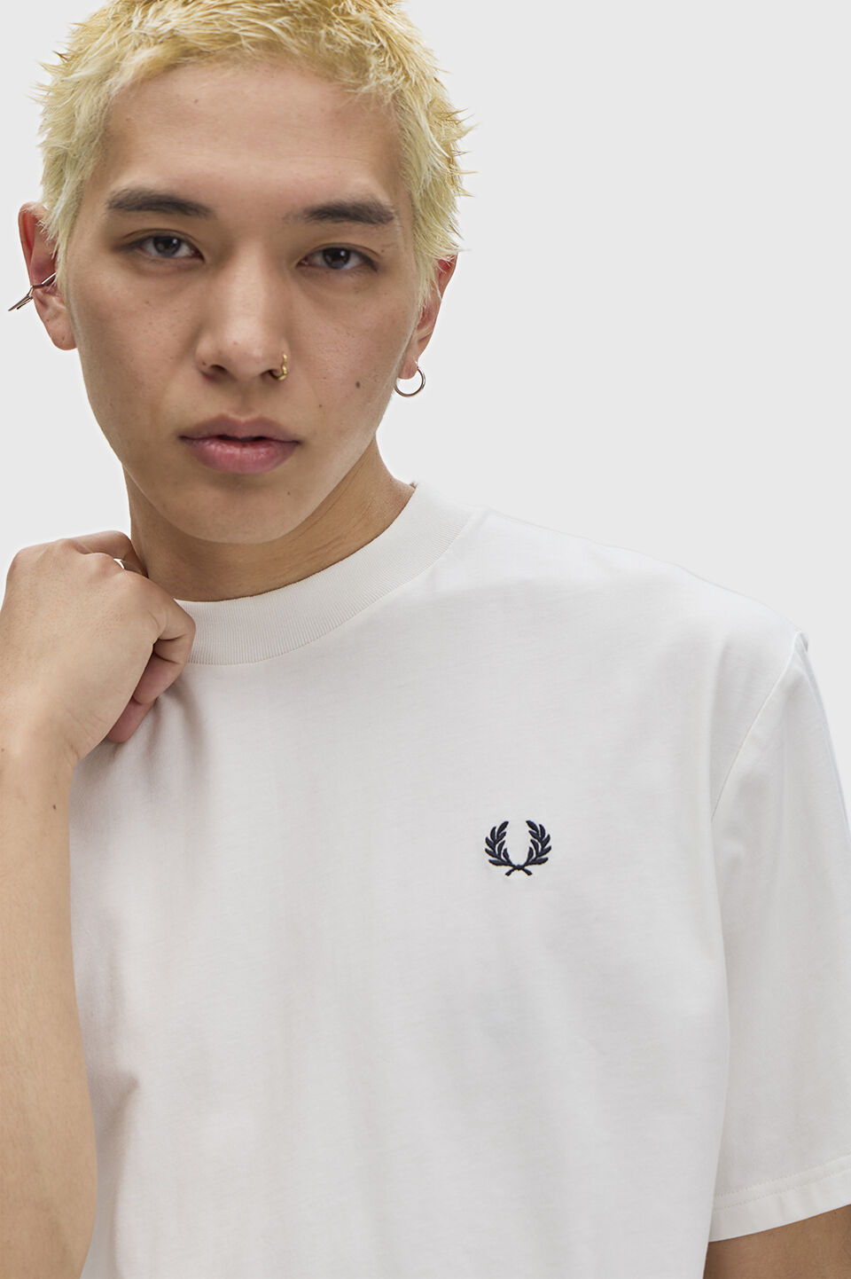 FRED PERRY 「Back Print Fred Perry Text T-Shirt／バックプリントフレッドペリーTシャツ」|Tシャツ・カットソー|