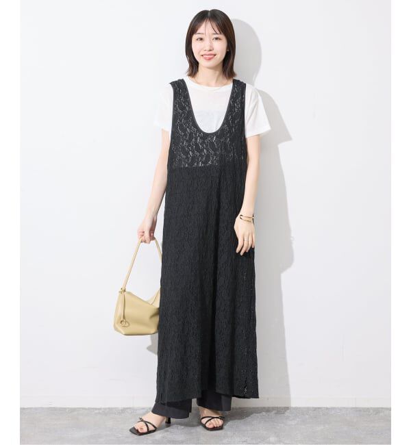 SLOBE IENA「レースノースリーブ 2WAY ワンピース」|ワンピース|