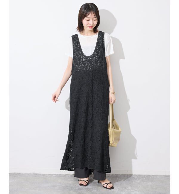 SLOBE IENA「レースノースリーブ 2WAY ワンピース」|ワンピース|