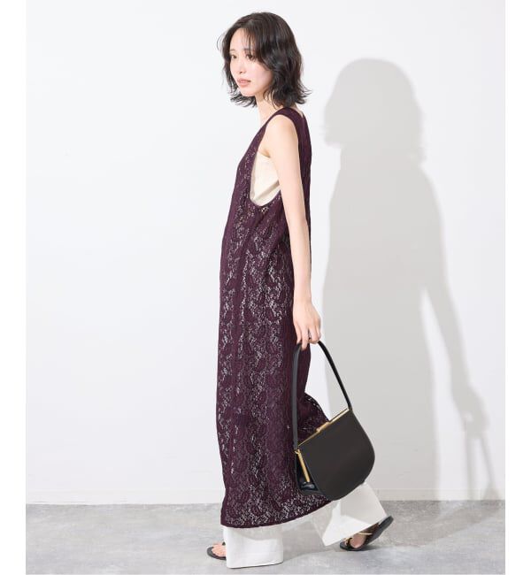 SLOBE IENA「レースノースリーブ 2WAY ワンピース」|ワンピース|