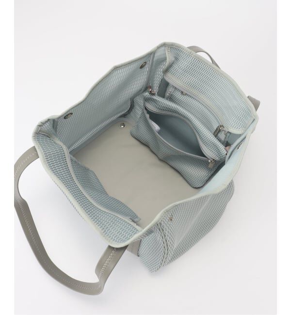 IENA「《洗濯機洗い可》qbag paris/キューバッグ パリ NEST ZIP M バッグ」|トートバッグ|