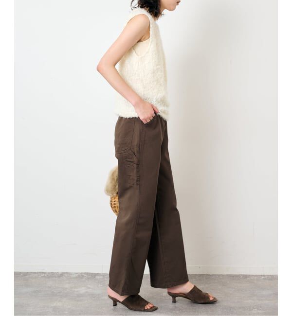 SLOBE IENA「《予約》LEE/リー SLOBE別注 Loose Flare ペインターパンツ」|デニム|
