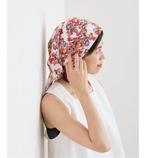 IENA「《一部店舗限定》Maison IENA フローラルスカーフ」|バンダナ・スカーフ|