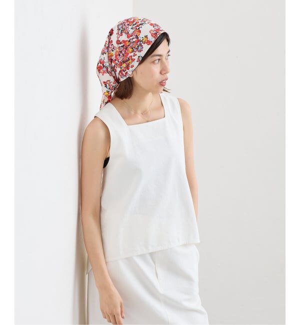 IENA「《一部店舗限定》Maison IENA フローラルスカーフ」|バンダナ・スカーフ|