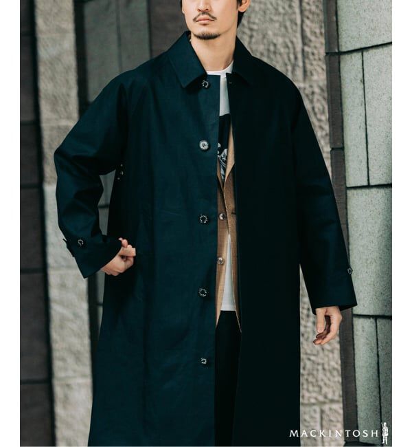 EDIFICE「MACKINTOSH(マッキントッシュ) 別注 NEW BALFIELD」|ステンカラーコート|