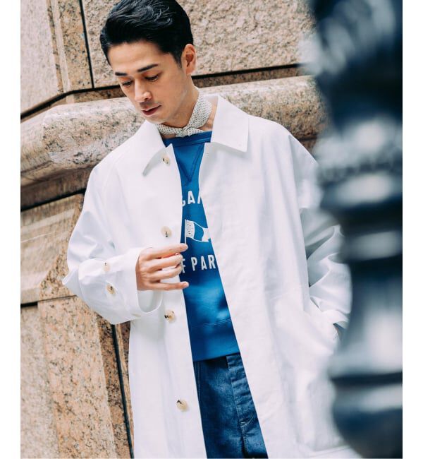 EDIFICE「MACKINTOSH(マッキントッシュ) 別注 NEW BALFIELD」|ステンカラーコート|