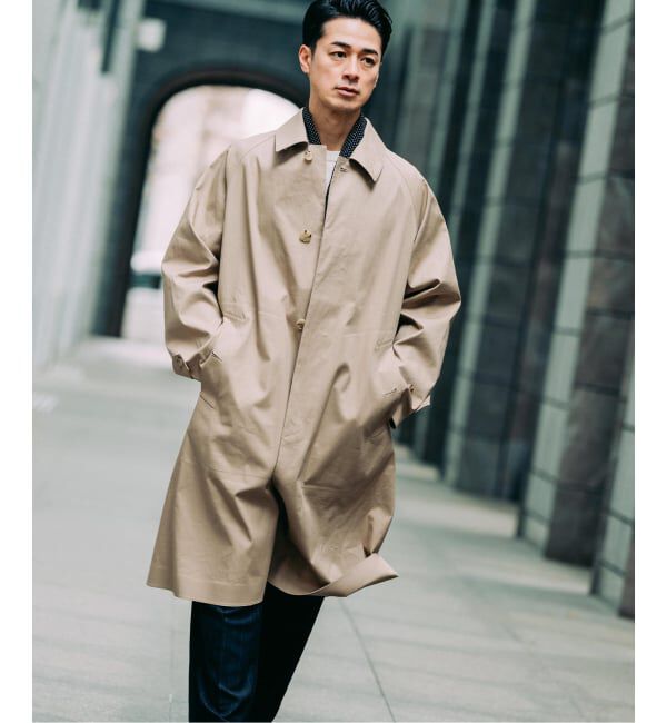 EDIFICE「MACKINTOSH(マッキントッシュ) 別注 NEW BALFIELD」|ステンカラーコート|