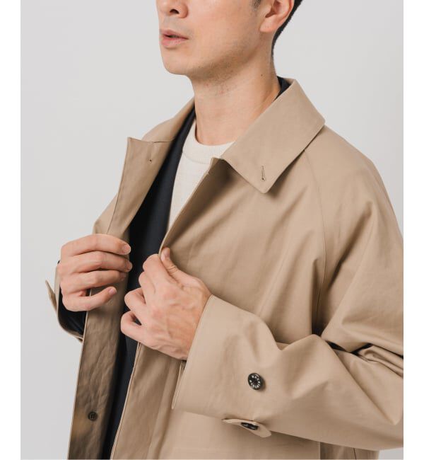 EDIFICE「MACKINTOSH(マッキントッシュ) 別注 NEW BALFIELD」|ステンカラーコート|