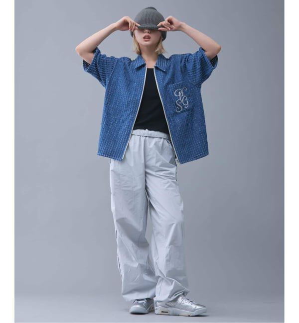 Paris Saint-Germain「《予約》追加【Paris Saint-Germain / パリ・サン＝ジェルマン】JP Denim Zip Shirts」|シャツ・ブラウス|