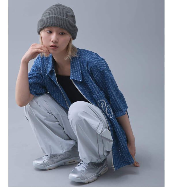 Paris Saint-Germain「《予約》追加【Paris Saint-Germain / パリ・サン＝ジェルマン】JP Denim Zip Shirts」|シャツ・ブラウス|