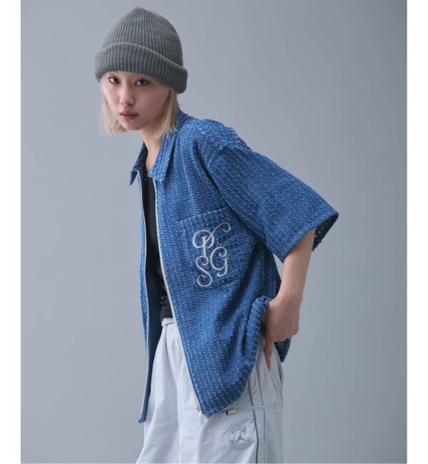 Paris Saint-Germain「《予約》追加【Paris Saint-Germain / パリ・サン＝ジェルマン】JP Denim Zip Shirts」|シャツ・ブラウス|