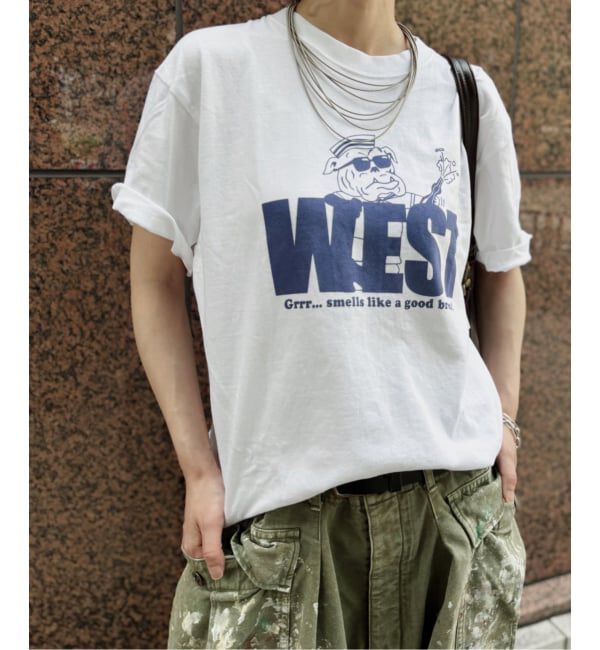 journal standard luxe「WEST Print T」|Tシャツ・カットソー|ホワイト