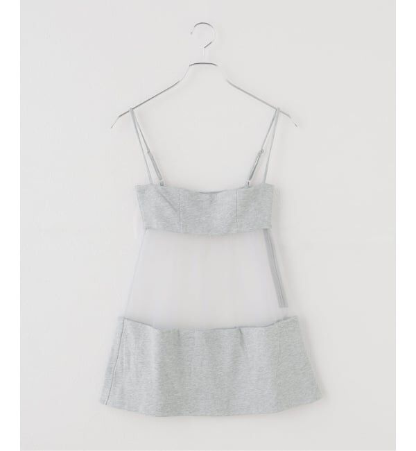Oriens JOURNAL STANDARD「【NIIHAI/ニーハイ】BOP DRESS IN GREY MARL」|ワンピース|