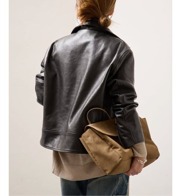 JOURNAL STANDARD「《予約》別注【Schott/ショット】for JS ラムレザー ダブルライダース ジャケット」|ライダースジャケット|