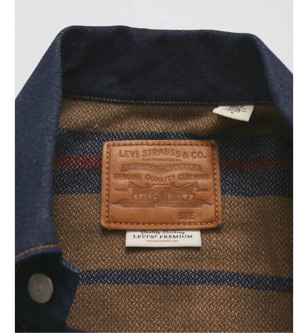 JOURNAL STANDARD「《予約》LEVI'S (R) / リーバイス 別注 TYPE1 ブランケット ライニング トラッカー」|デニムジャケット|