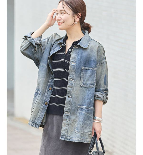 JOURNAL STANDARD「《予約》10.7OZ DENIM COVERALLS」|デニムジャケット|