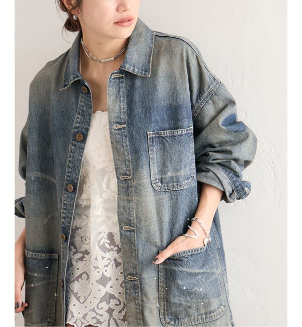 JOURNAL STANDARD「《予約》10.7OZ DENIM COVERALLS」|デニムジャケット|