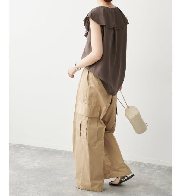Spick and Span「フロントフリルブラウス」|シャツ・ブラウス|
