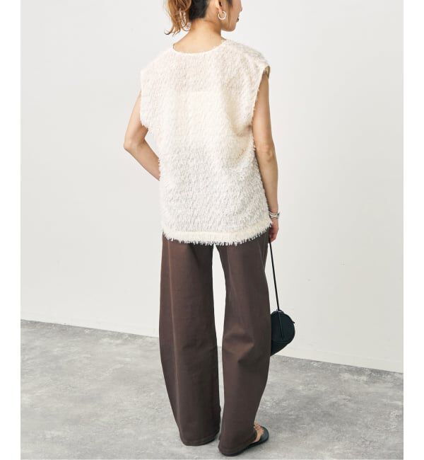 Spick and Span「《追加》フェザーライクベスト」|シャツ・ブラウス|