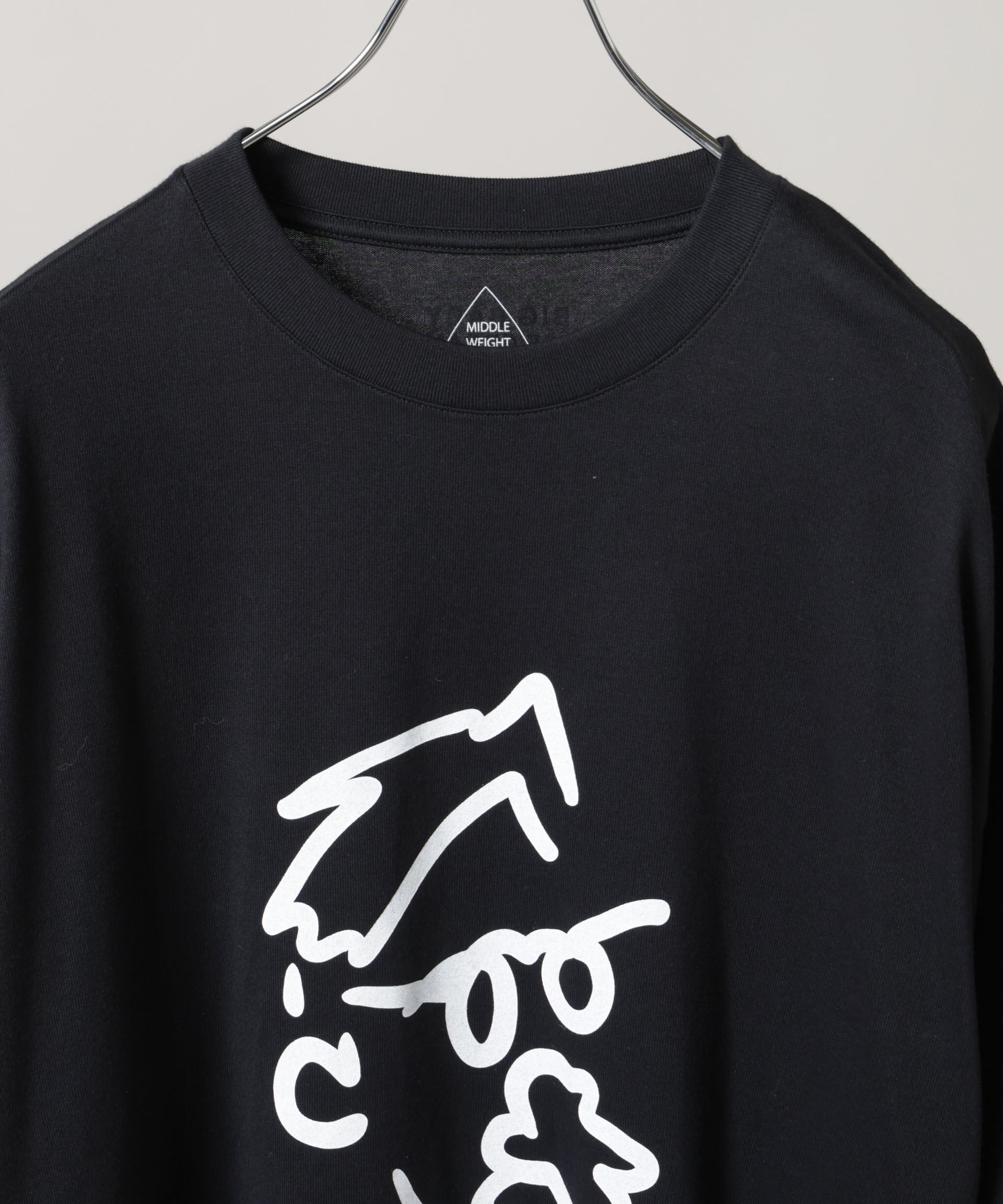 NANO universe「Anti Soaked(R) 汗染み防止 BIG BABY ICE CREAM #1」|Tシャツ・カットソー|