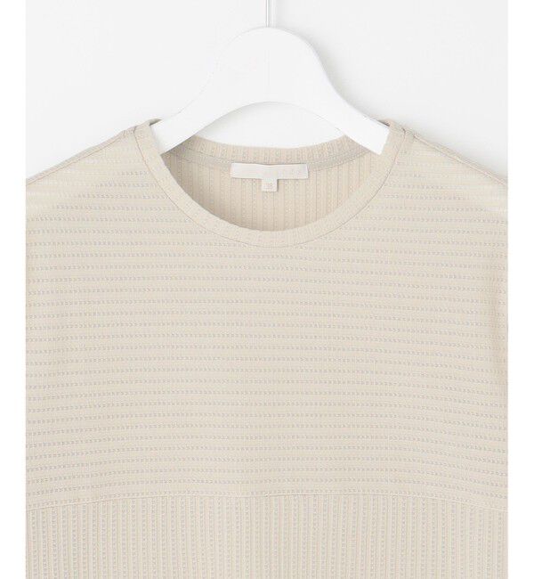 自由区「【アンサンブル対応・着まわし・涼しげ素材】ハンディ トップス」|Tシャツ・カットソー|