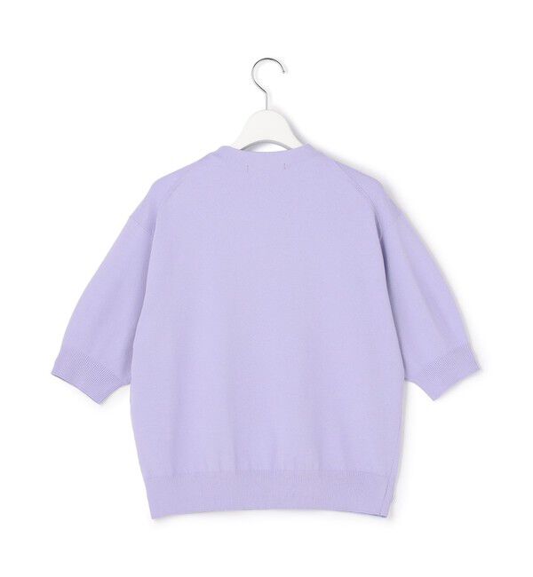 23区「セミマットフリゼ リラクシー ニット Tシャツ」|ニット・セーター|