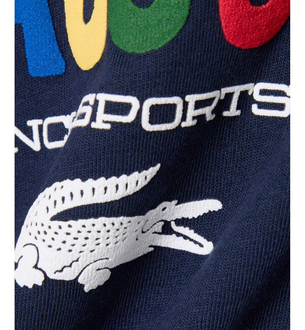 LACOSTE「【EC限定】BOYSマルチカラーブランドネームロゴ長袖Tシャツ」|Tシャツ・カットソー|