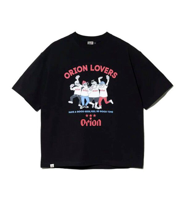 FREDY MAC「【ORION &times; Duckster】オリオンビールコラボTEE  ORION LOVERS TEE」|Tシャツ・カットソー|ブラック