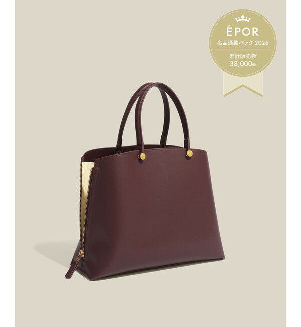 ROPE「【E'POR】Y BAG Medium/通勤・軽量・26SS」|トートバッグ|ワイン(66)