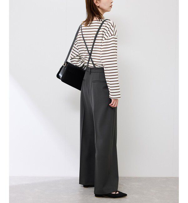 Rope&rsquo;Picnic「ボックスシルエットボーダーカットソー」|Tシャツ・カットソー|