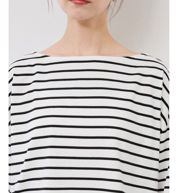 Rope&rsquo;Picnic「ボックスシルエットボーダーカットソー」|Tシャツ・カットソー|