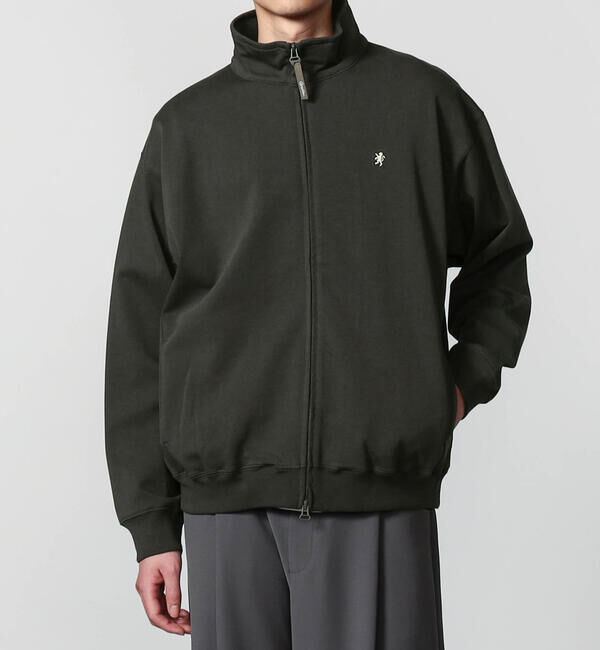 GYMPHLEX「Gymphlex | コットンジャージー ジップブルゾン MEN」|その他|CHARCOAL