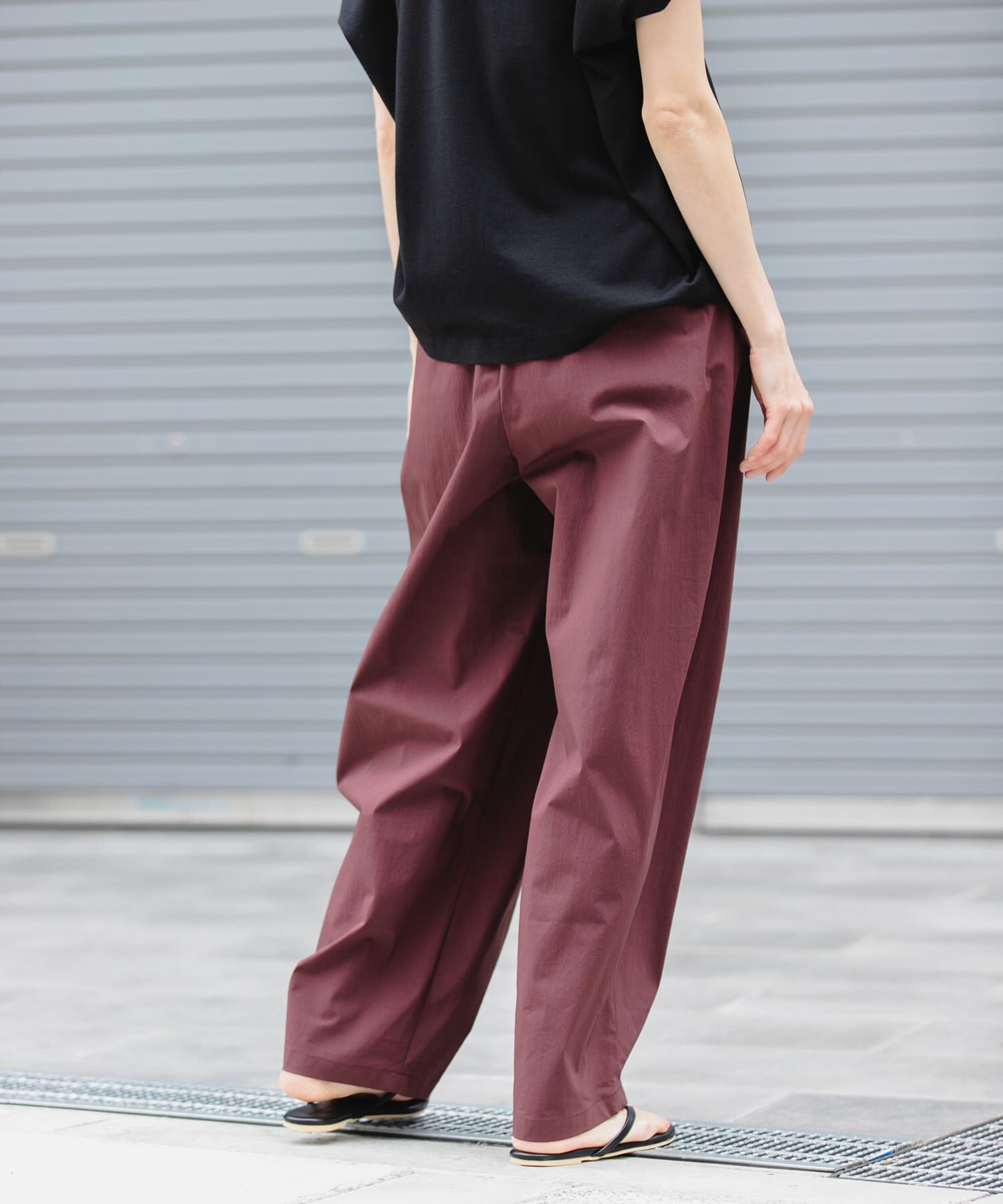 URBAN RESEARCH DOORS「FORK&SPOON　撥水ツータックイージーパンツ」|その他|