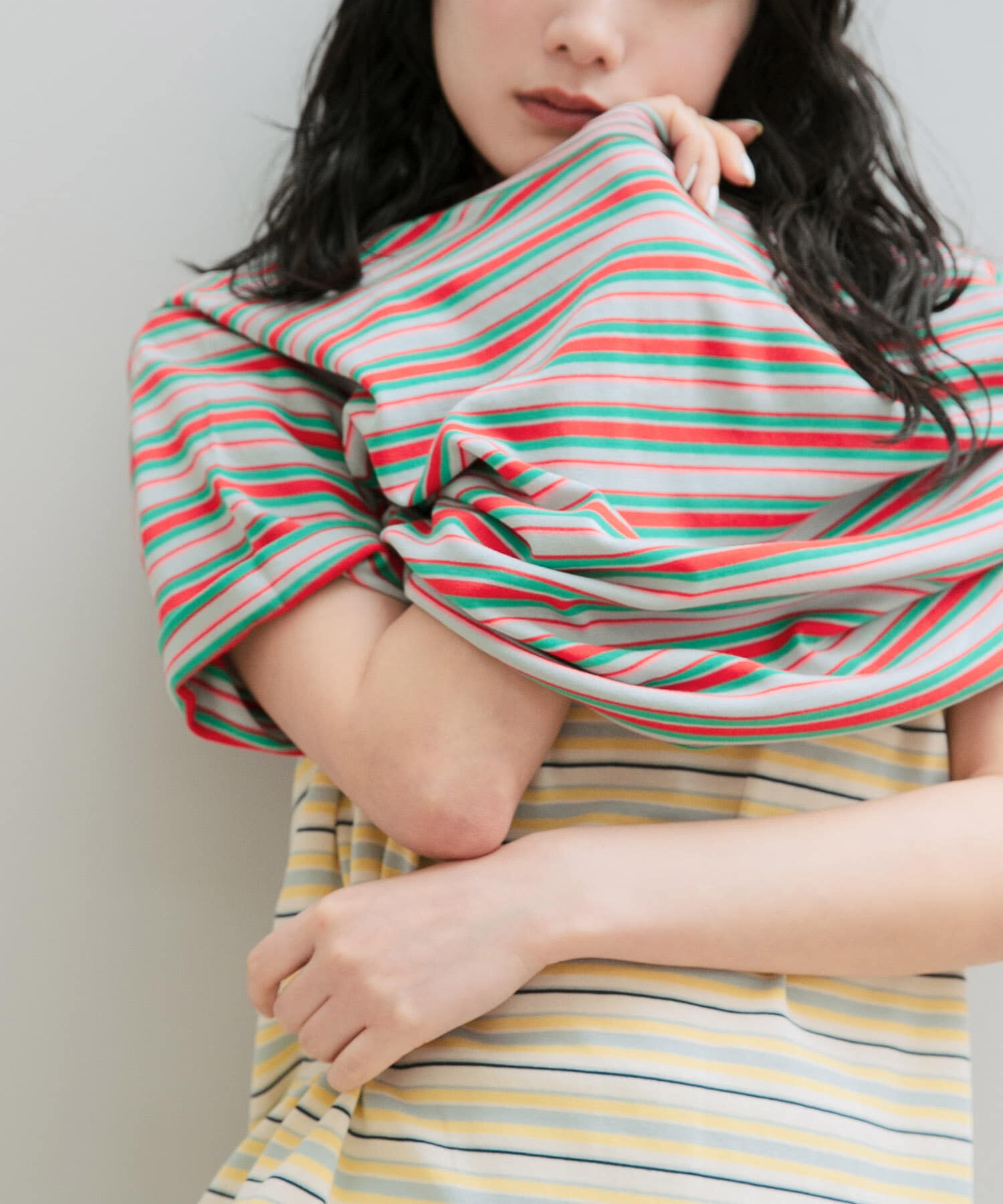 URBAN RESEARCH DOORS「RYE TENDER　CENTRE T-SHIRTS」|Tシャツ・カットソー|