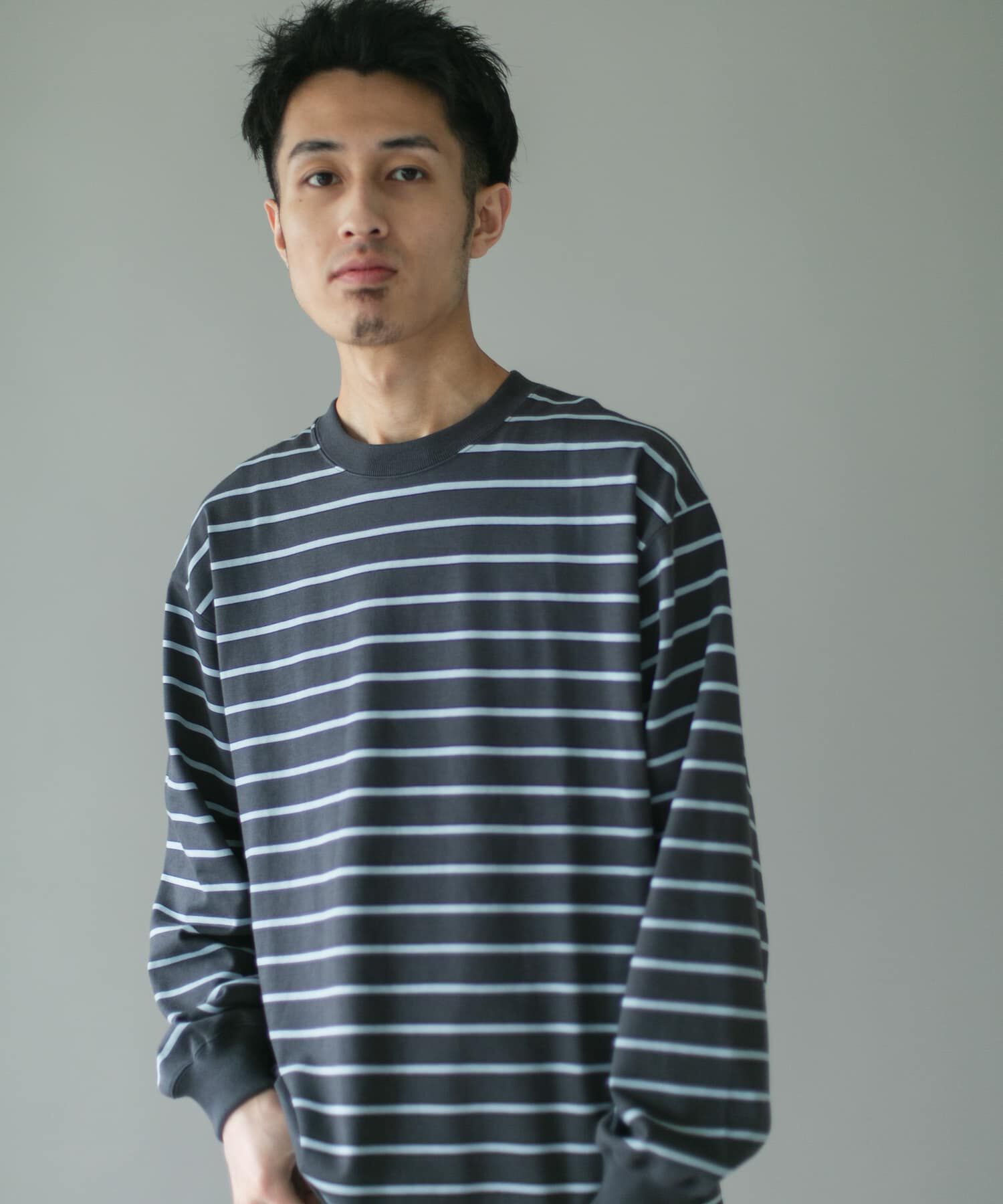 URBAN RESEARCH DOORS「10.5オンス ヘビーウェイトロングスリーブ Tシャツ」|Tシャツ・カットソー|