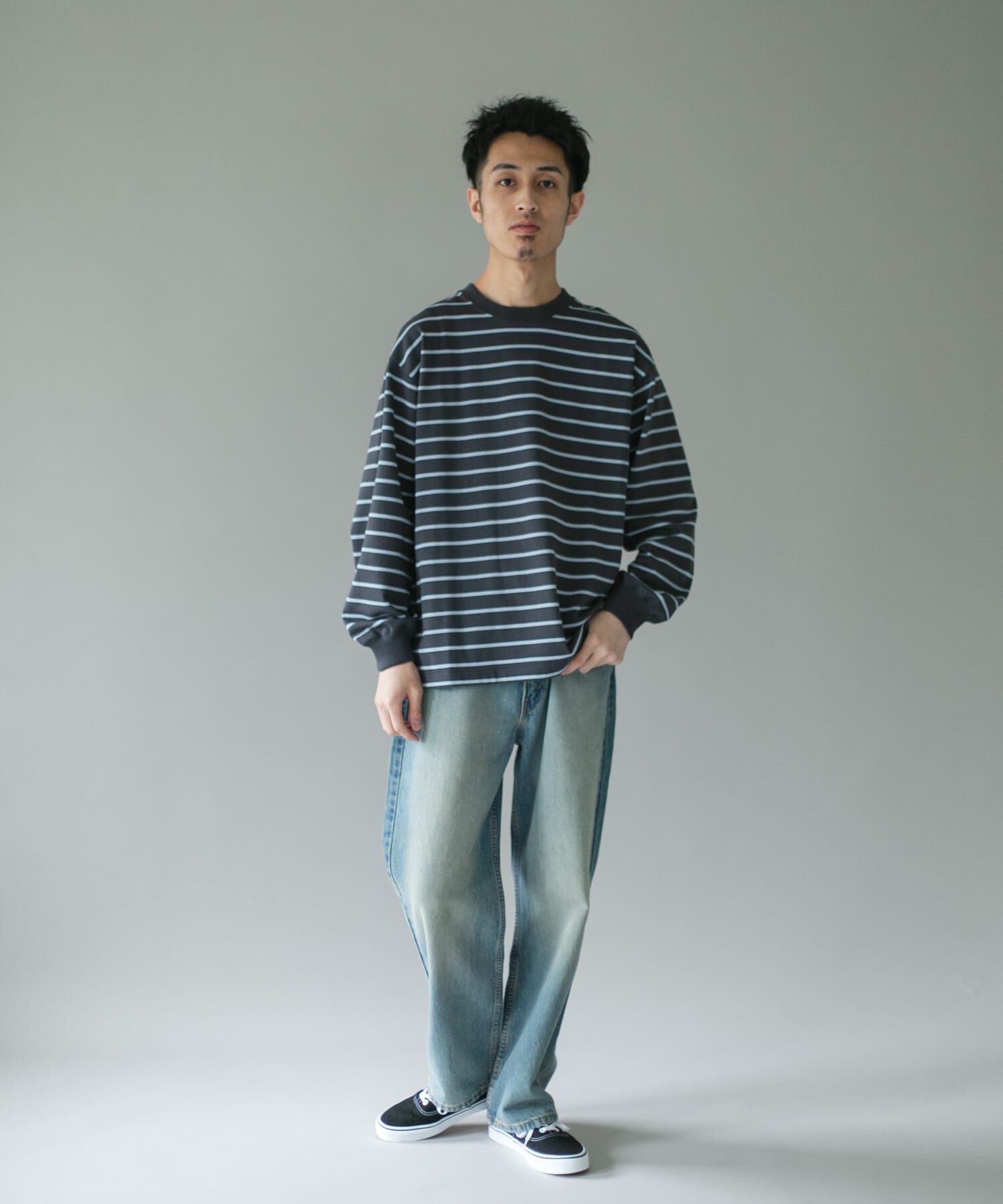 URBAN RESEARCH DOORS「10.5オンス ヘビーウェイトロングスリーブ Tシャツ」|Tシャツ・カットソー|