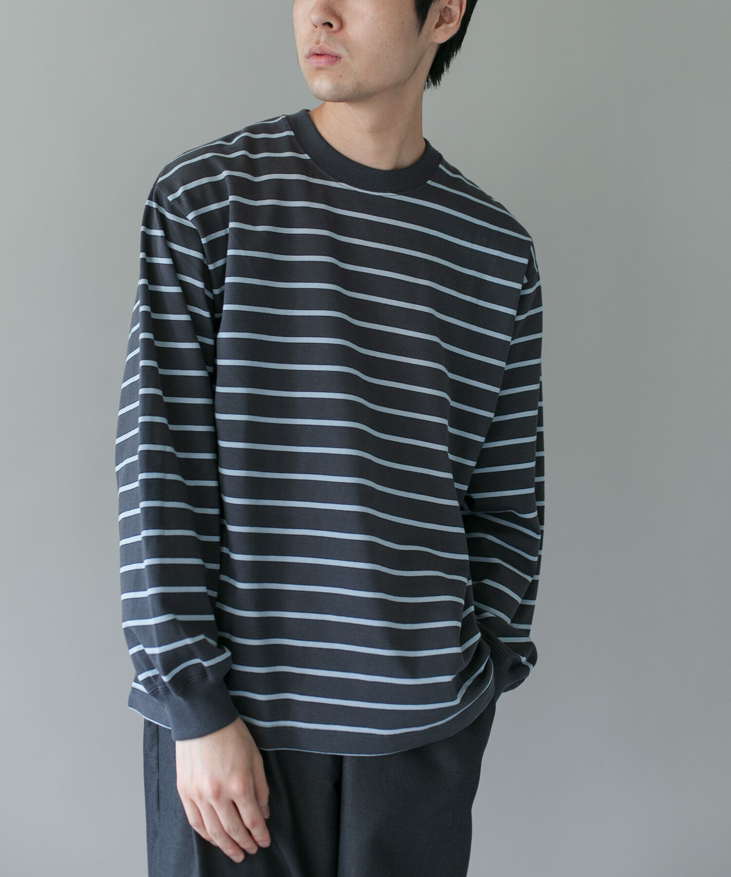 URBAN RESEARCH DOORS「10.5オンス ヘビーウェイトロングスリーブ Tシャツ」|Tシャツ・カットソー|