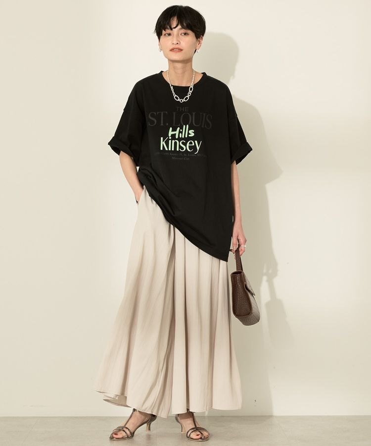 AMERICAN HOLIC「【接触冷感・UVカット】【選べる丈】ギャザースカーチョ【WEB限定カラー有り】」|その他|